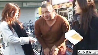 Busty ਜੋੜੀ fucks ਅਤੇ ਇੱਕ ਖੁਸ਼ਕਿਸਮਤ dudes ਕੁੱਕੜ sucks